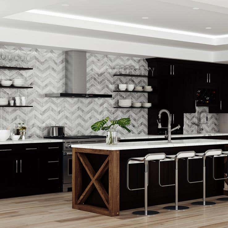 Buy Shaker Espresso Cabinets- Kitchen Cabinetry