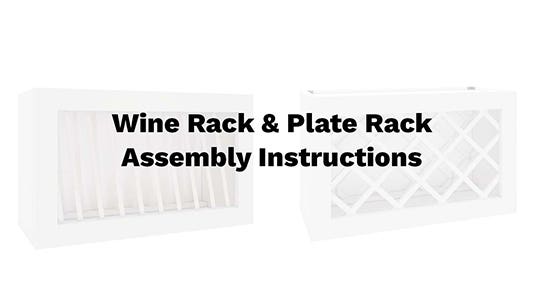 Wine/Plate Rack Cabinet