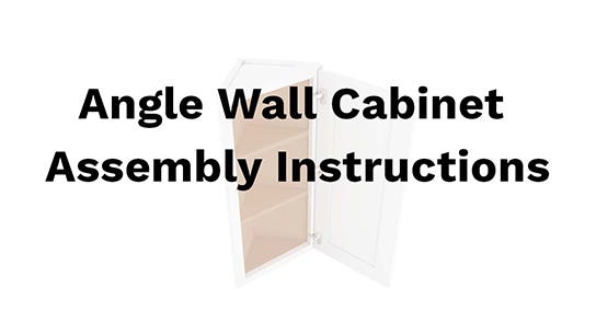 Angle Wall Cabinet