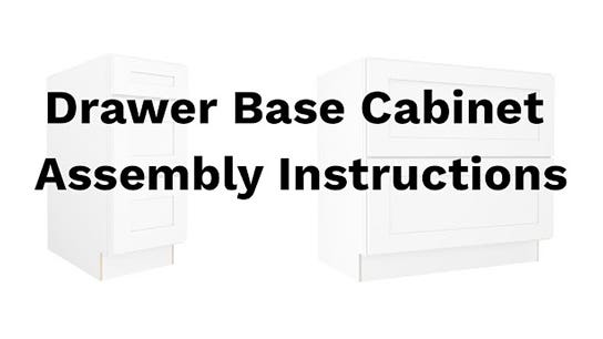 Drawer Base Cabinet