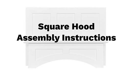 Square Hood Cabinet